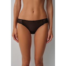Suwen Private Dantelli Slip Külot Wsl10210215012 Siyah