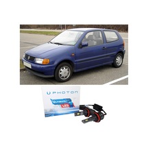 Vw Polo Uzun+kısa Far Ampulü H4 Ultimate Yeni Seri Beyaz 1994-2001