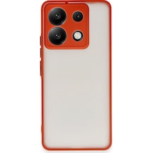 Redmi Note 13 Pro 5g Kılıf Montreal Silikon Kapak - Kırmızı Bzsxx00 1