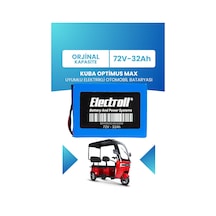 Kuba Optimus Max Uyumlu Batarya Lifepo4 72v 32ah