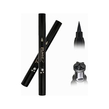 3b Trend Çift Uçlu Çiçek Desenli Kalem Eyeliner 001 Black