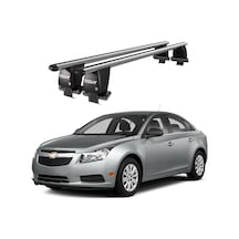 Royal Chevrolet Cruze 2009-2016 Uyumlu Gri Kilitli Ara Atkı Port Bagaj Tavan Barı