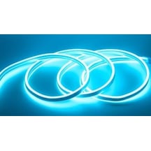 Noas: 12v Neon Led, Turkuaz, 5 Metre Yl42-1219