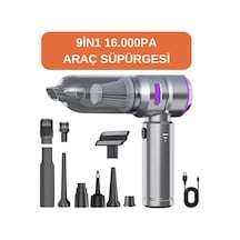 Araç İçi Süpürge Şarjlı Gümüş 0-250 Watt 71-80 Dba 2 Yıl Garantili 2-3 Saat Şarj Süresi