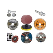 8'li Taşlama Ve Kesme Disk Seti Seramik Ahşap Metal Zımpara