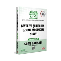 Data 2026 Çevre Ve Şehircilik Uzman Yardımcısı Sınavı Ortak Konular Soru Bankası Data Yayınları