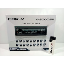 For-x Teyp + For-x Çakmak For-x X-500dsp 4x60w 3 Amfi Çıkışlı