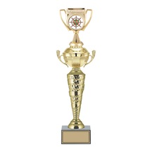 Odak Kupa - Figürlü Kupalar - Kupa Figürlü Kupalar Fg-076 B - 50 Cm Altın - Beyaz