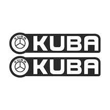 Kuba Siyah Cg Depo Yan Damla Sticker Standart