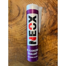 Neox Beyaz Silikonize Mastik 450 Gr