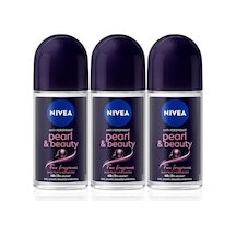 Kadın Roll On Deodorant Pearl&beauty Fragrance,48 Saat Anti-perspirant Koruma 50ml X3 Adet