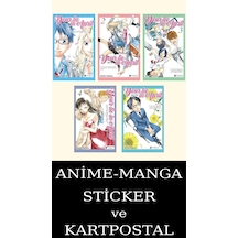 Your Lie İn April 1-2-3-4-5 Manga Seti 5 Kitap / Anime-manga Sticker Ve Kartpostal