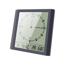 Sones Ts-8675 Çok İşlevli Büyük Ekran Saat Ev Yaratıcı Termometre Higrometre