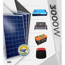 Ekonomik Solar Paket 19200wp Ekonomik Bir Kullanım İle Bütün Evin İhtiyacını Karşılar