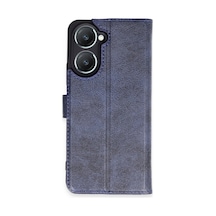 Magicool Vivo Y18 Kılıf Trend S Plus Kapaklı Kılıf - Lacivert