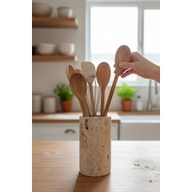 Akayev Traverten Kaşıklık 16 Cm