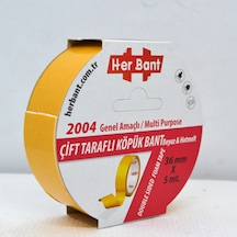 Her Bant Çift Taraflı Köpük Bant Askılı 36x5 Mt 2004 Diğer