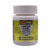 My Bake Jel Gıda Boyası Limon Sarı 100 G