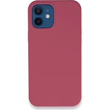 Newface - 272 - Apple iPhone Uyumlu 12 Kılıf Lansman Legant Silikon - Metemıx - - Fuşya