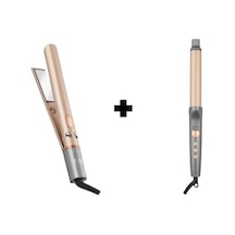Fakir Glow Keratinli Saç Düzleştirici Ve Saç Maşası Seti Gold