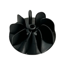 Universal İle Uyumlu 9 Kanat - 6,2cm - 4mm Siyah Saç Kurutma Makine Pervenesi - Fön Pervane