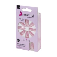 Nascita Takma Tırnak Pembe Mermer 24'lü