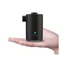 Motion003 1pc 3600mah Şarj Edilebilir Taşınabilir Hava Pompası Siyah 4 Nozul Usb Şarj Otom