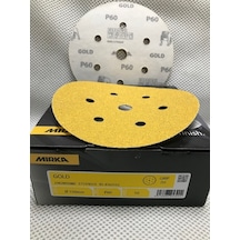 Mirka Gold 150Mm Zımpara Cırtlı 7 Delik P60 50'Li Paket