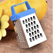Pratik Mini Çok Amaçlı 4 Fonksiyonlu Dörtgen Mutfak Sarmısak Peynir Rende Ölçüsü 12 Cm Çelik Diğer