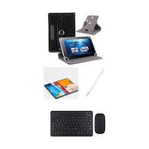 Casper Vıa S40 Uyumlu 4in1 Set Klavye Mouse Kılıf Kalem Ekran Koruyucu
