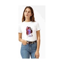 Stranger Things Nancy Wallpaper Kadın Beyaz Tshirt