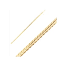 Balıksırtı Modeli Bileklik 4mm Altın