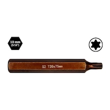6566 Uzun Torx Bits Uç T30x75 Mm 10 Mm Saplı