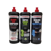 Menzerna 400- 3800 Sealingwax Set 1 Lt Ufs Eko Keçe