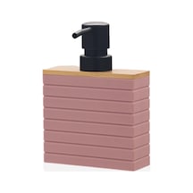 The Mia Stripe Sıvı Sabunluk Pembe