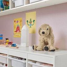 Ikea Gosıg Peluş Oyuncak 40 Cm Koyu Bej - Siyah