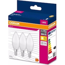 Value Clb60 7 5w 827 3 Lü E14 Duy Sarı Işık 2700k Led Mum Ampul Diğer