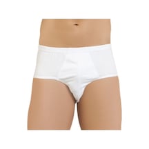 1101-a Erkek Süprem Slip 3'lü Beyaz
