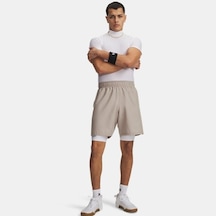 Under Armour Tech Woven Wordmark Erkek Şort 1383356-203 Vizon