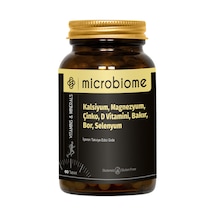 Microbiome Kalsiyum, Magnezyum, Çinko, D Vitamini, Bakır, Bor, Selenyum 60 Tablet