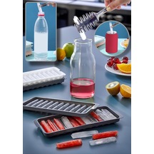 Bev Kitchen 11'li Çubuk Buz Kalıbı & Buzluk Çok Renkli