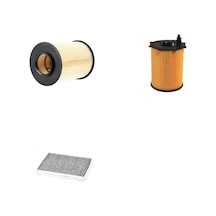 Bosch Filtre Bakım Seti Volvo V50 1.6 Dizel 2007-2010 110 Beygir Hava + Yağ F. + Polen Filtre Bosch