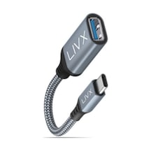 Livx USB 3.0 To Type-C Çevirici Dönüştürücü 60W 15 cm Kablolu OTG