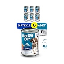 Dogs Up Yaş Yetişkin Köpek Maması Biftekli 415gr 6lı