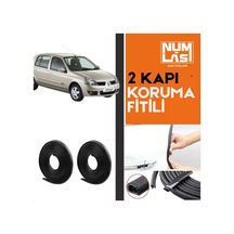 Renault Clio 2 Sedan İki Kapı Koruma Fitili Siyah Renk Numlas-a Kalite-nm2979