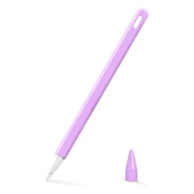 Forzacase Apple Pencil 2. Nesil İle Uyumlu Manyetik Şarj Destekli İnce Ergonomik Kaymaz Koruyucu Kalem Kılıf - Fc1232 Lila