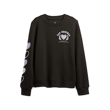 Gap V-db Logo Crew Çocuk Sweatshirt - 721472-11166 Siyah