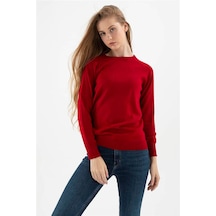 Fashion Friends Kadın Kazak Kırmızı 24k0024k1 25ke21000007 E2117 Kırmızı