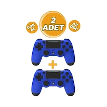 Ps 4 Joystick Tablet Telefon Pc Uyumlu Titreşimli Oyun Kolu 2 Adet