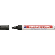 Edding Permanent Markör E-3300 Kesik Uç Siyah